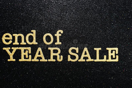 End of the year inventory reduction sale!