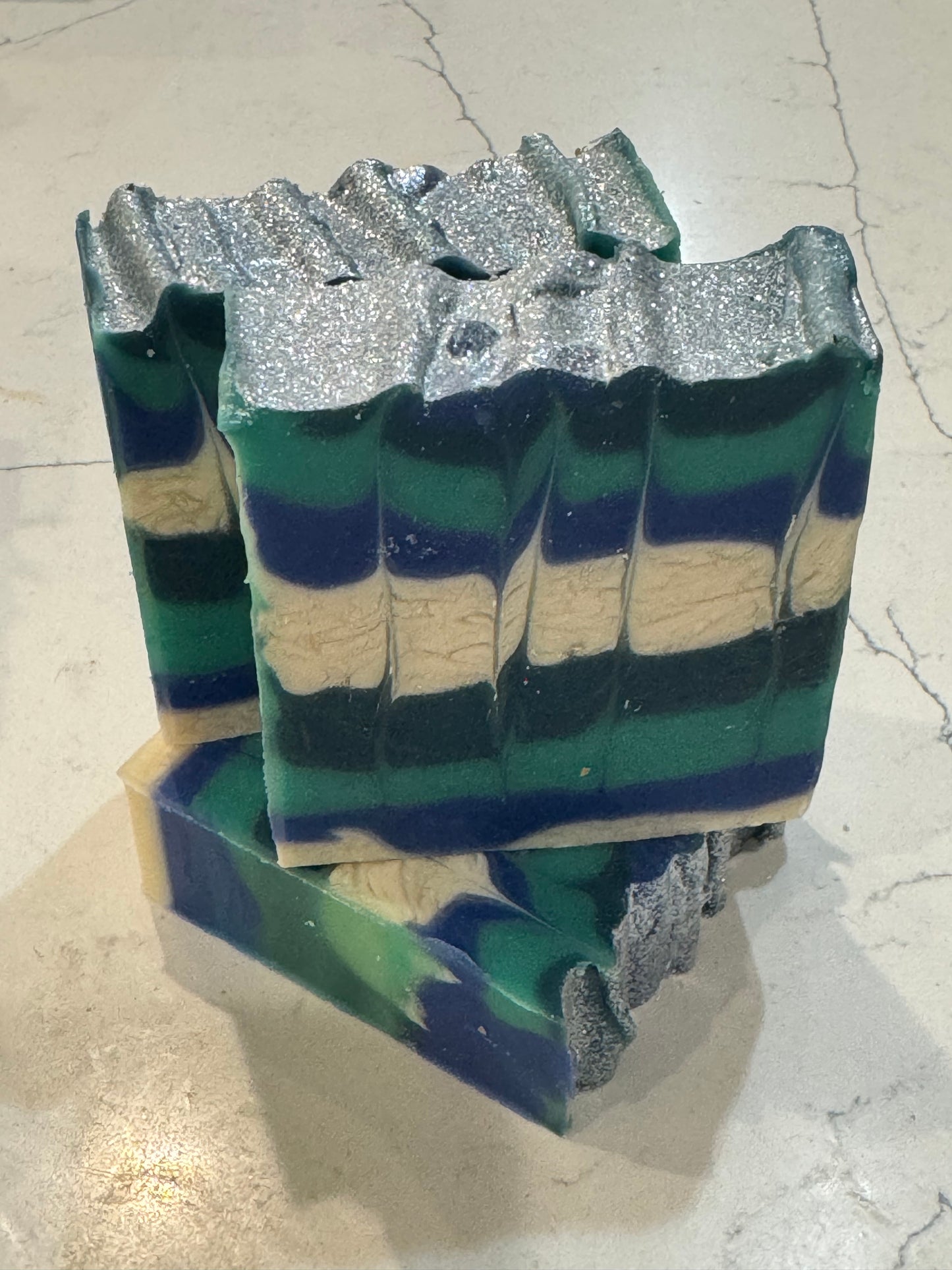 Jungle Waterfall Luxury Handmade Soap with coconut milk