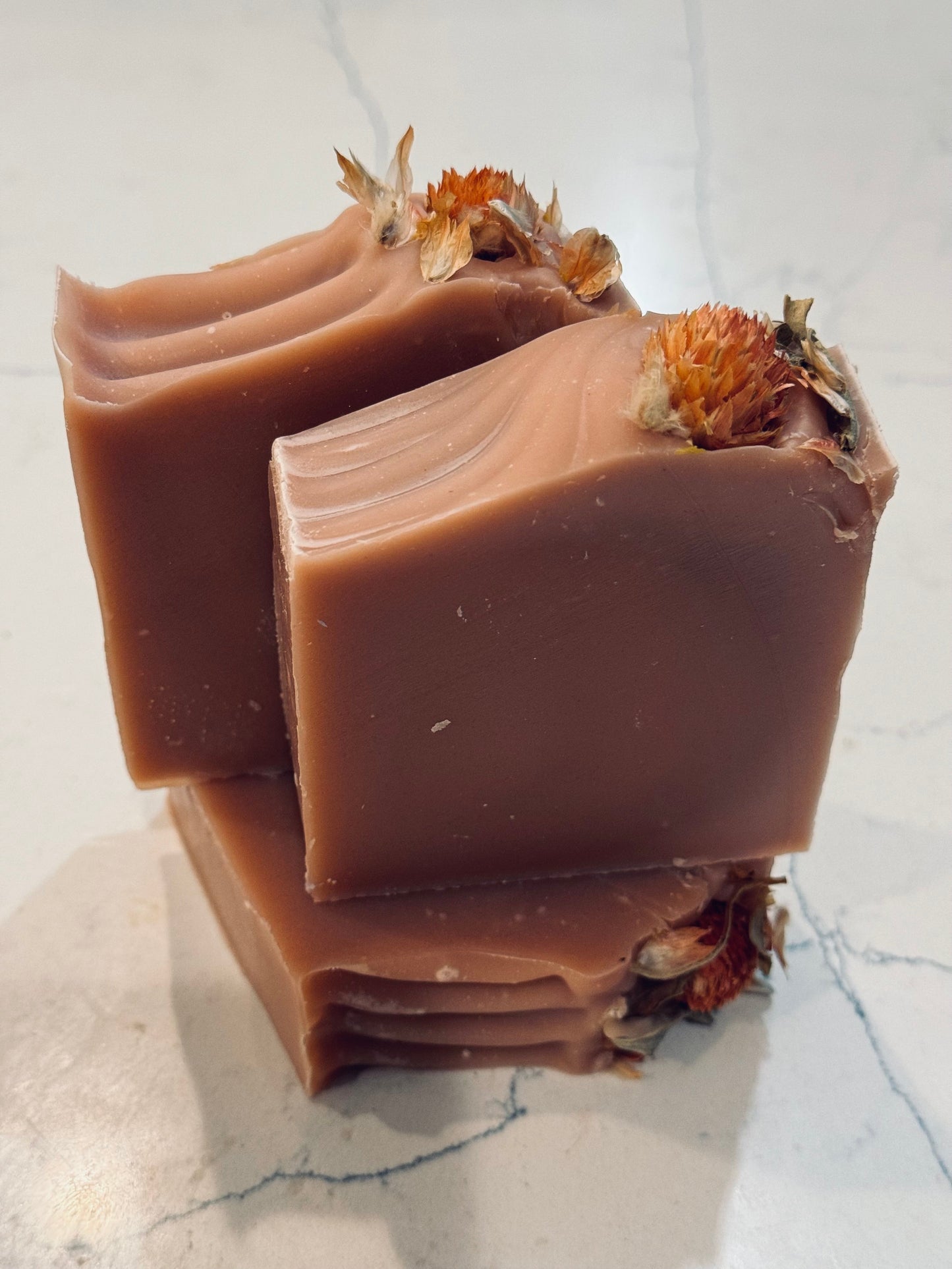 Botanical Collection Gift Set of Goats Milk Luxury Handmade Soap with Botanicals