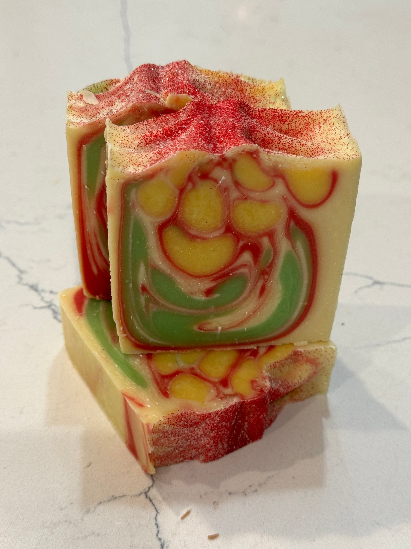 Honeycrisp Apple Luxury Handmade Soap with coconut milk