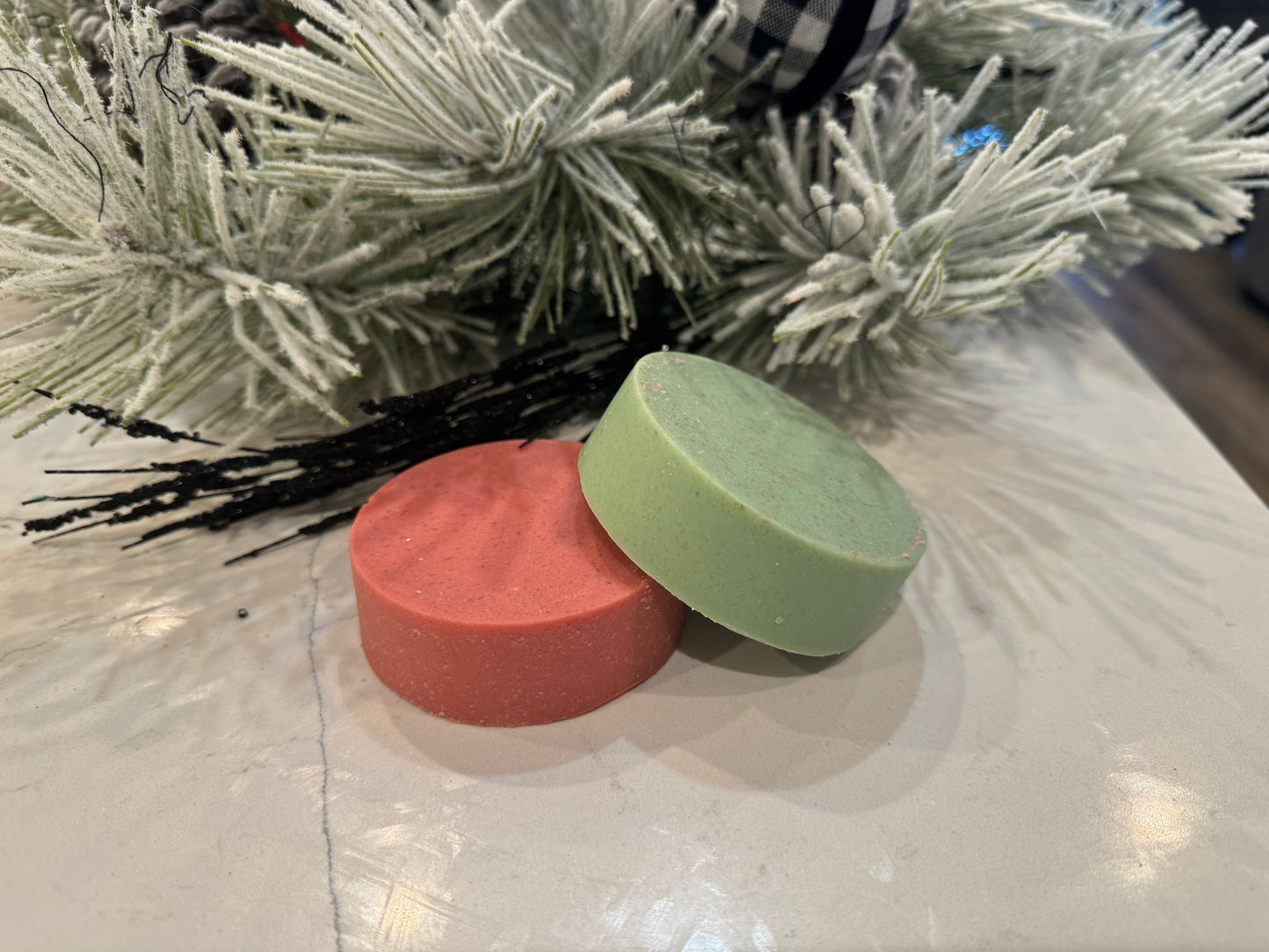 Holiday scents Exfoliating Himalayan and Sea Salt Handmade Goats Milk Soap
