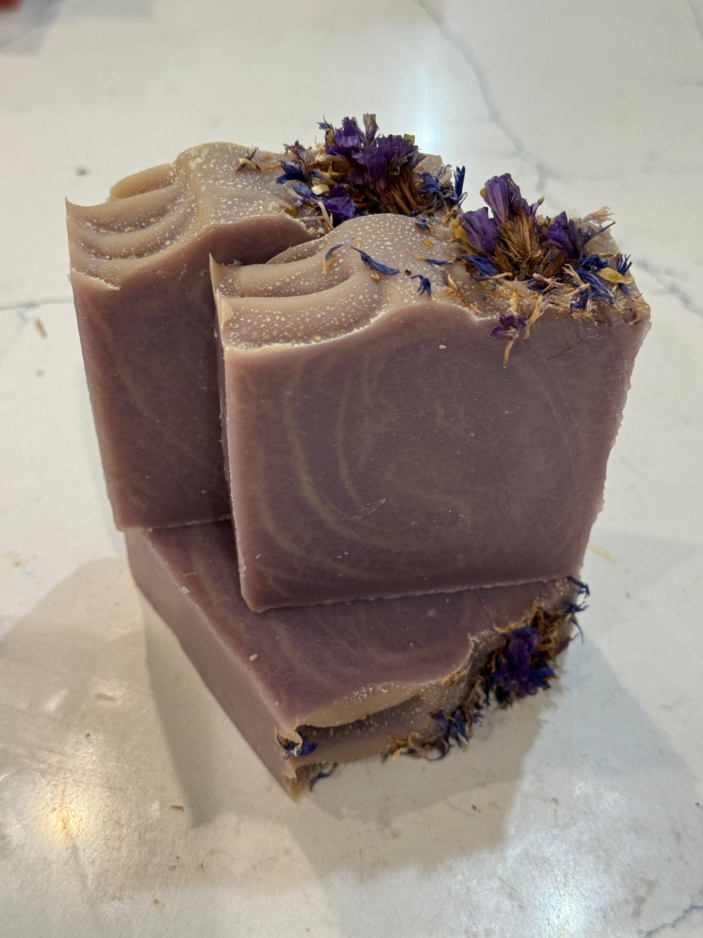 Botanical Collection Gift Set of Goats Milk Luxury Handmade Soap with Botanicals