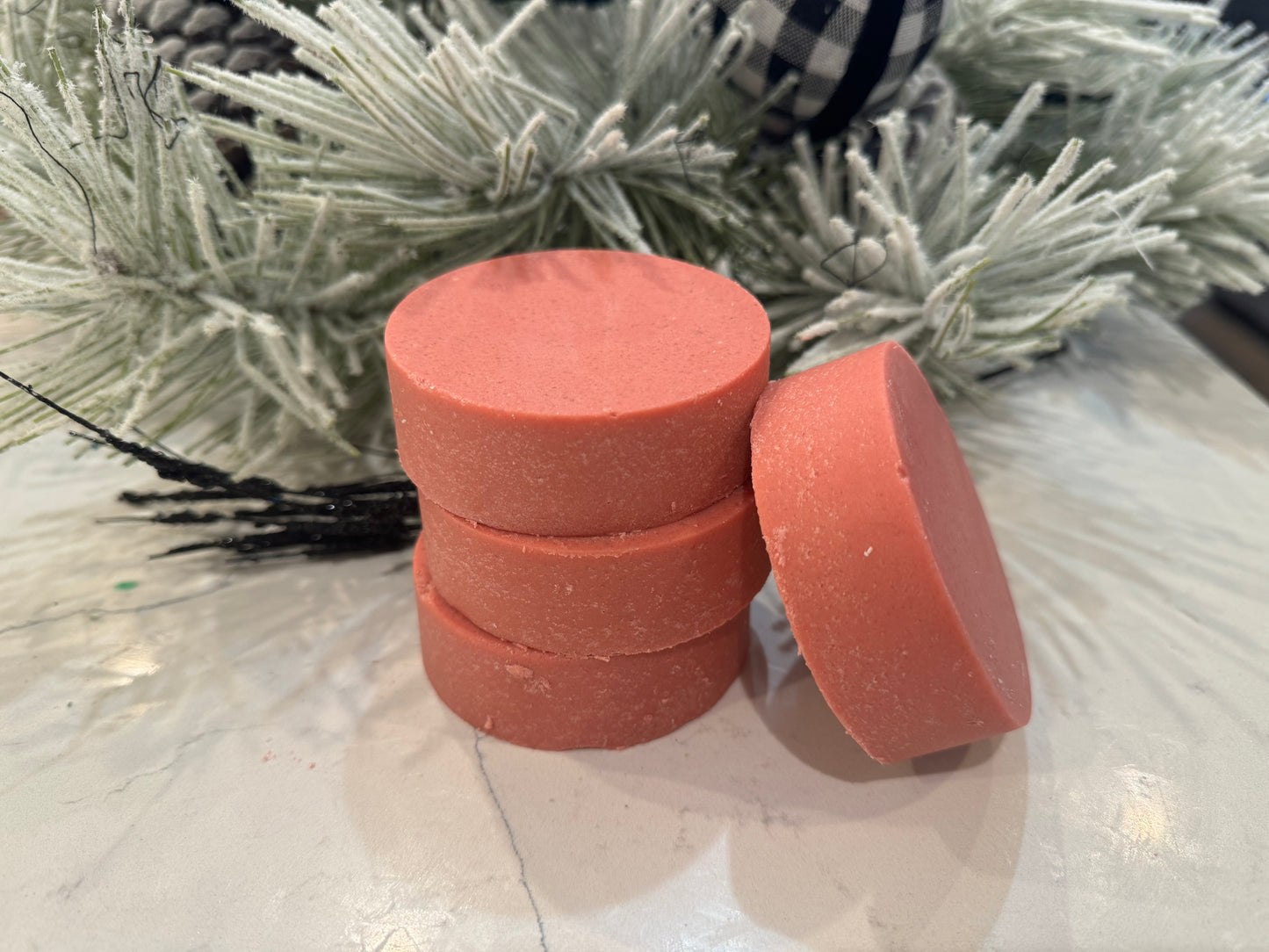 Holiday scents Exfoliating Himalayan and Sea Salt Handmade Goats Milk Soap