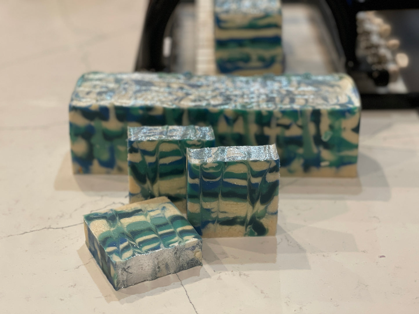 Jungle Waterfall Luxury Handmade Soap with coconut milk