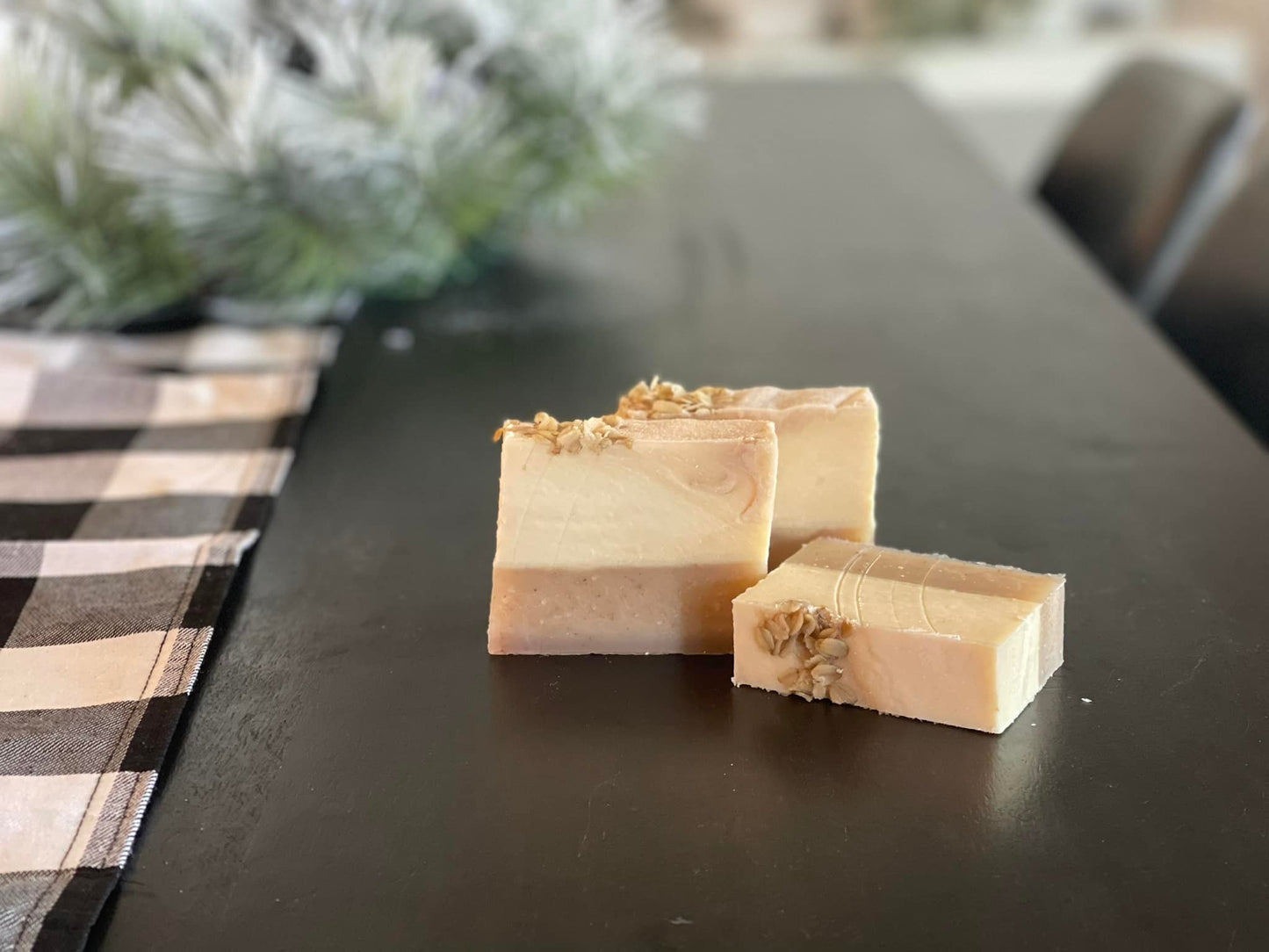 Oatmeal, Milk and Honey 100% Goats Milk Handmade Luxury Soap