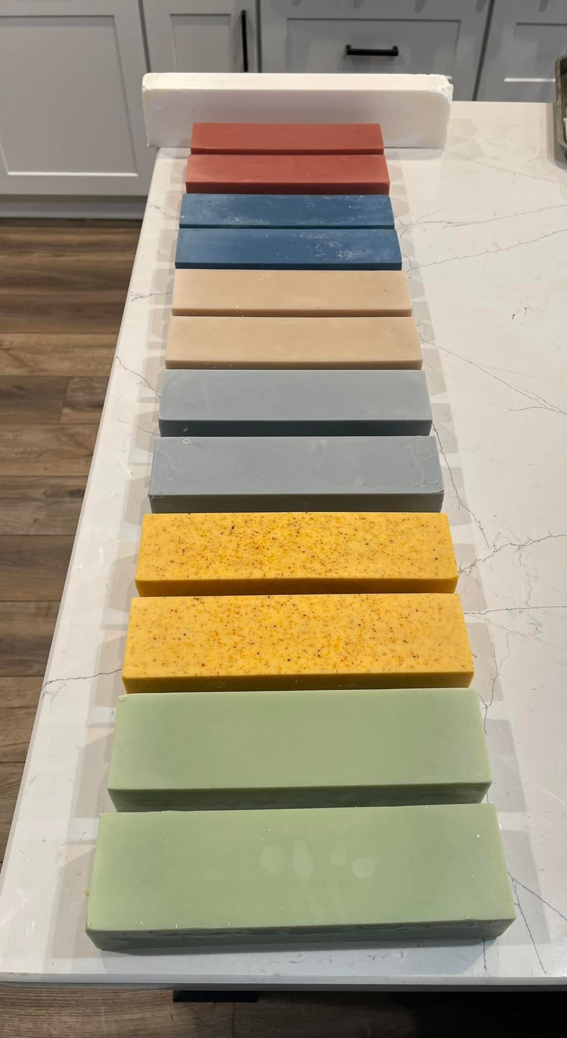 Set of 6 100% Grass Fed Tallow Simple Handmade Soap Collection