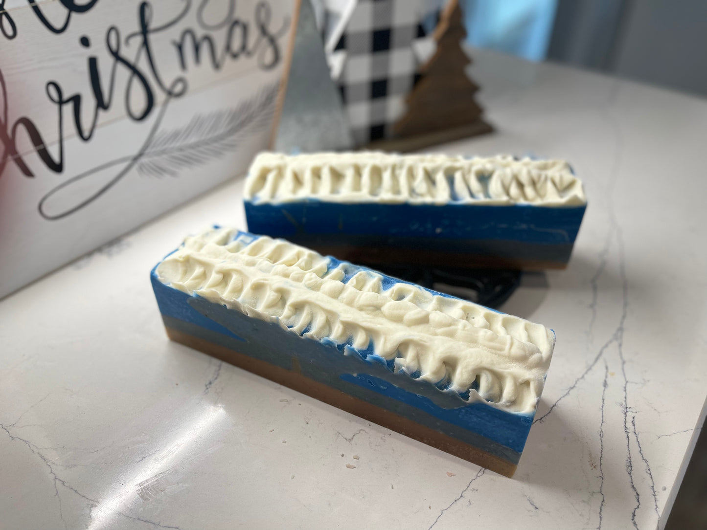 Ocean Rain Luxury Handmade Soap with oatmeal