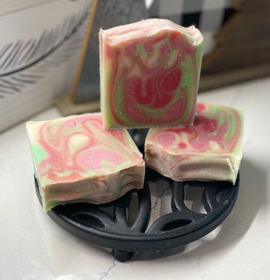 Crisp Apple and Rose Luxury Soap