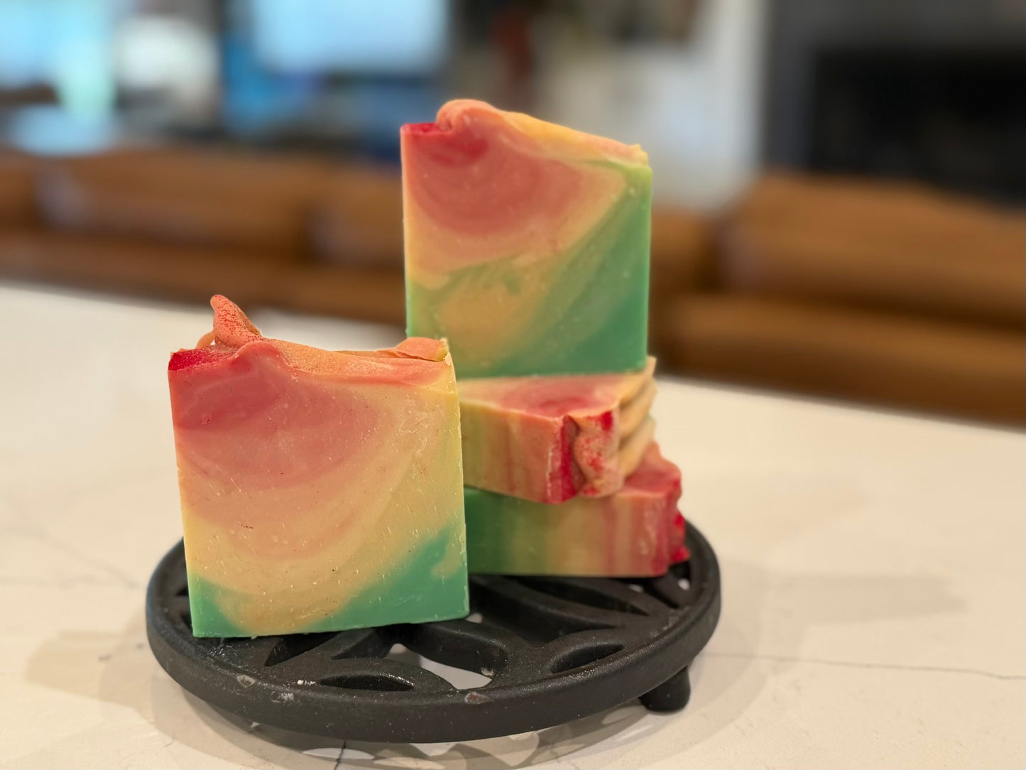 Christmas at the Beach Luxury Handmade Soap with Jojoba and Coconut Milk