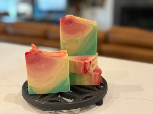 Christmas at the Beach Luxury Handmade Soap with Jojoba and Coconut Milk