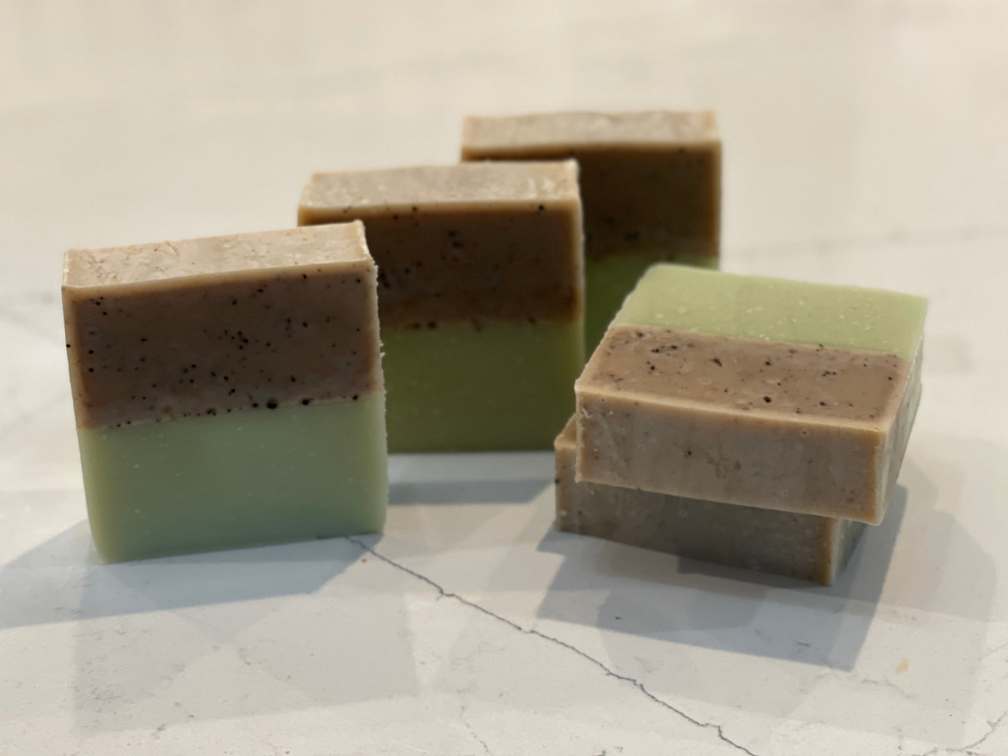 Menthol Eucalyptus Handmade Luxury Soap made with caffeine and real menthol