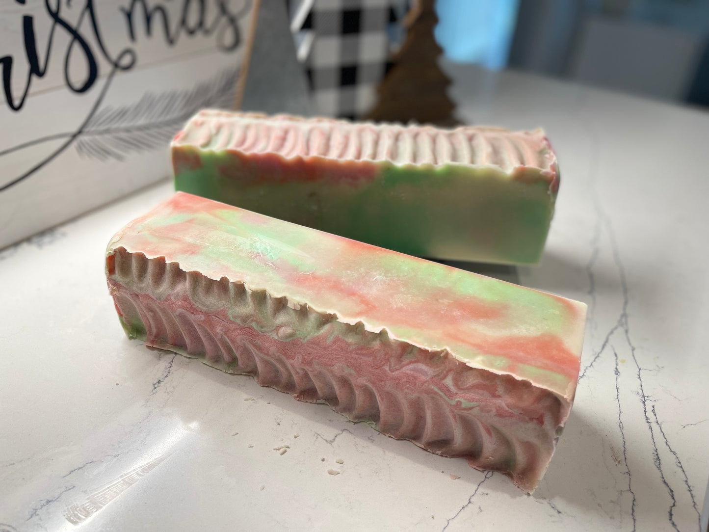Crisp Apple and Rose Luxury Handmade Soap